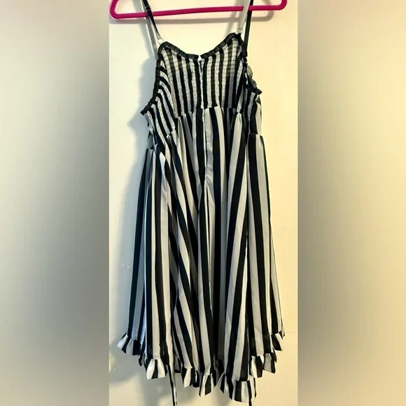 Sourpuss Striped Hi-Lo Dolly Dress (EUC - worn once!) - Picture 4 of 15